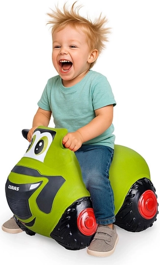Napihljiv skakalni traktor CLAAS HoppyDoo s tlačilko