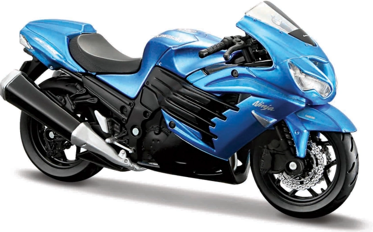 Maisto motocikel Kawasaki Ninja ZX-14R moder 1:18