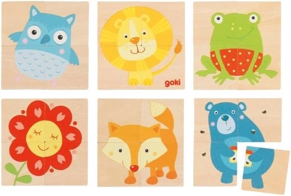 Goki lesena Karemo živalce