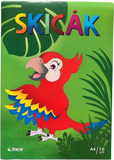 Skicir A4 10 listov 180 g/m²