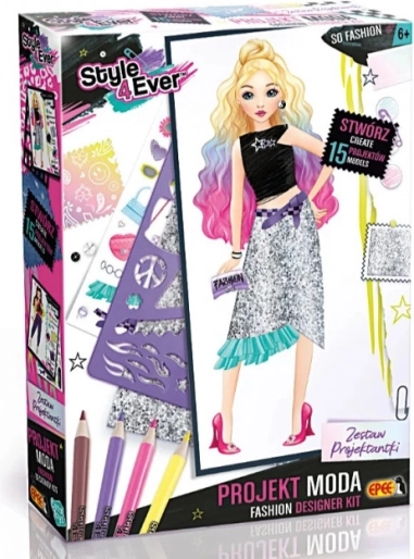 Kreativni komplet Projekt Moda – zabavne stilizacije