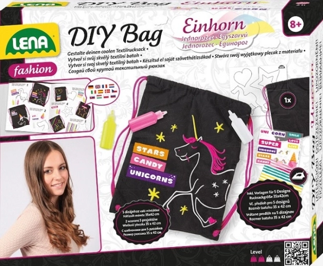LENA Creative Set for Designing a Textile Backpack