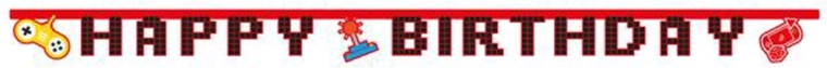 Papirnata girlanda Gamer 2 m