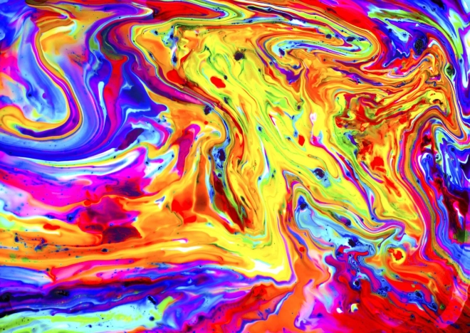 ENJOY sestavljanka Mavrični marmor 1000 koščkov