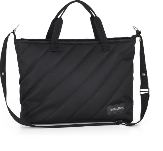 Petite&Mars previjalna torba Mia Absolute Black