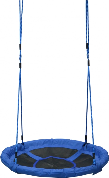 Viseči krog za otroke 100 cm moder