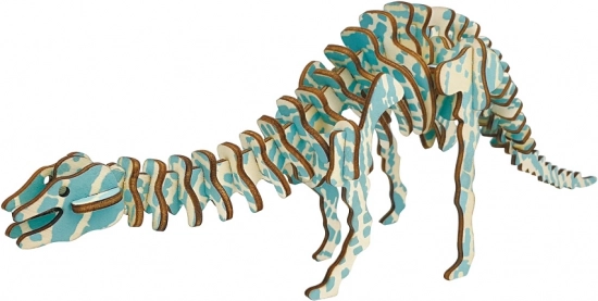 Lesena 3D sestavljanka Diplodocus