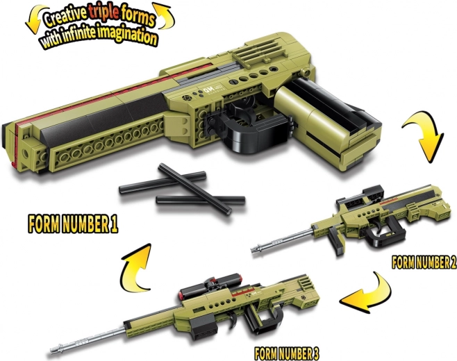 Qman Gradniki Orožje Dilemma 3v1