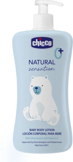Chicco losjon za telo z karitejevim maslom in vitaminom E Natural Sensation 500 ml