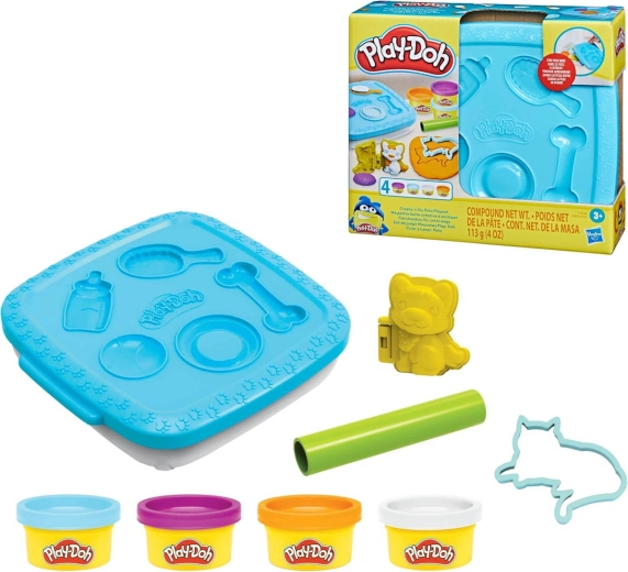 Play-Doh ustvarjalni komplet Domače živali z modelirno maso