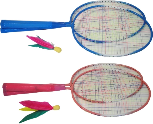 Otroški badminton set s pernatim žogicom