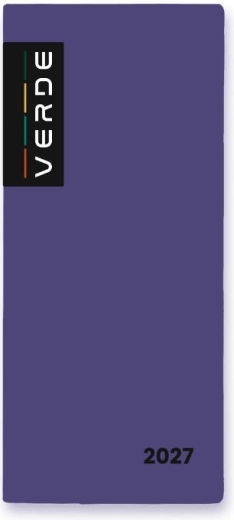 Mesečni planer v PVC ovitku Violet 2027