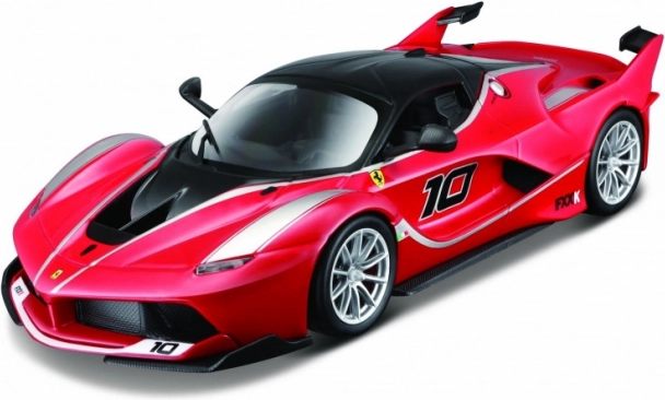 Ferrari FXXK rdeč sestavljiv avtomobil 1/24