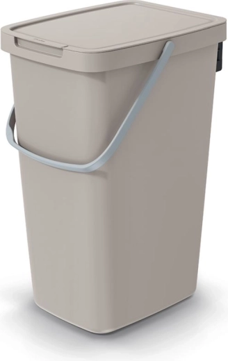 Koš za odpadke 20 l svetlo rjav SYSTEMA Q COLLECT