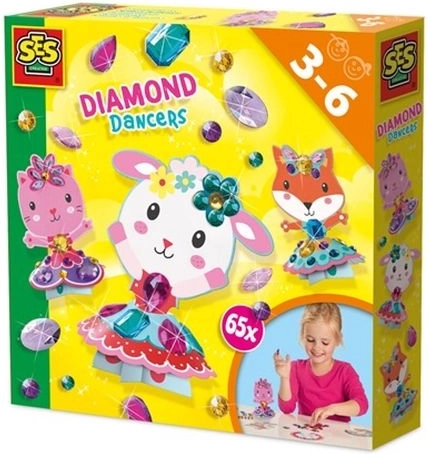 SES Creative Diamond dancers – ustvarjalni set z diamantnimi nalepkami