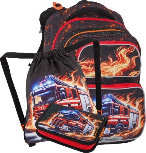 Bagmaster DOPI 26 B small school set for first-graders – firefighters