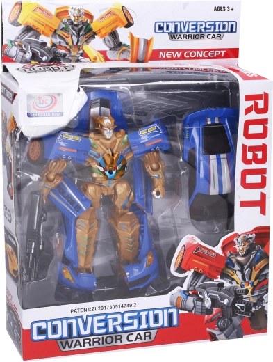 Robot Warrior s svetlobnimi in zvočnimi učinki 21 cm - 1 kos