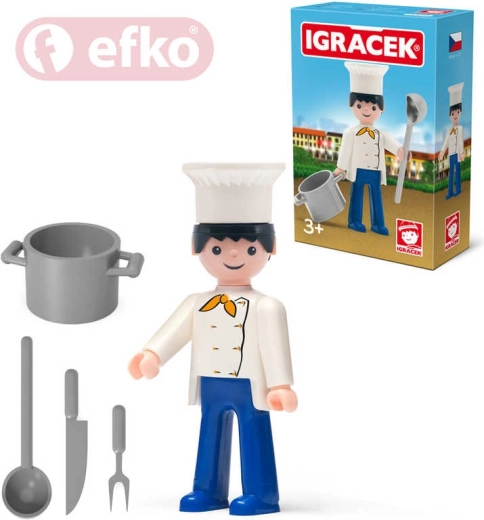 EFKO Igráček chef with accessories in a box