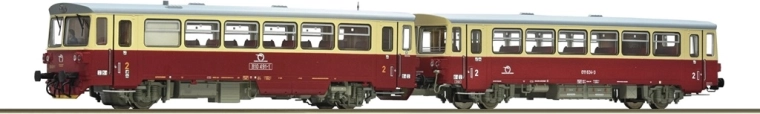 Roco dizelski motorni voz 810 491-1 s priklopnim vagonom ZSSK H0