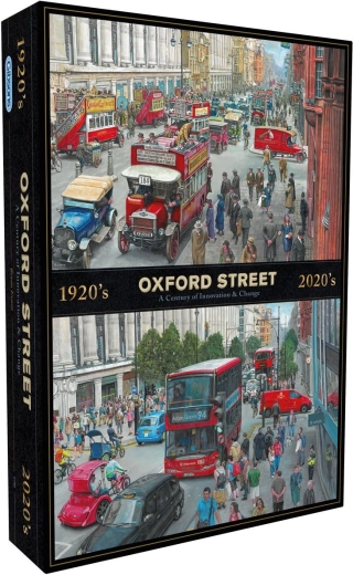 Gibsons puzzle Oxford Street through the decades 1000 pieces