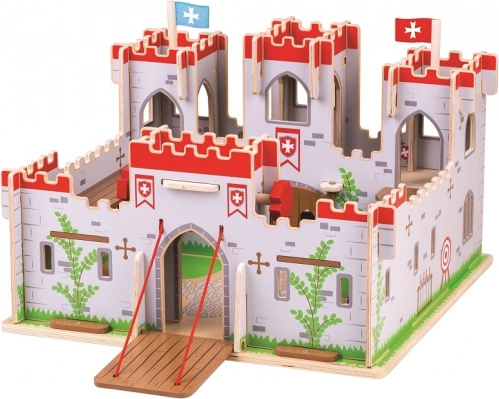 Leseni grad kralja Georga BIGJIGS TOYS