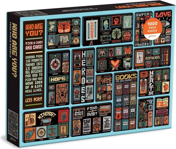 Sestavljanka GALISON Who Are You? 1000 koščkov