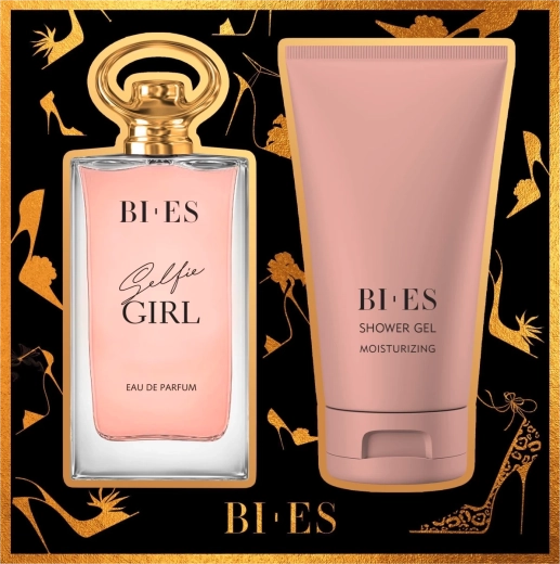 Darilni set BI-ES Selfie Girl – parfumska voda 90 ml + gel za prhanje 150 ml