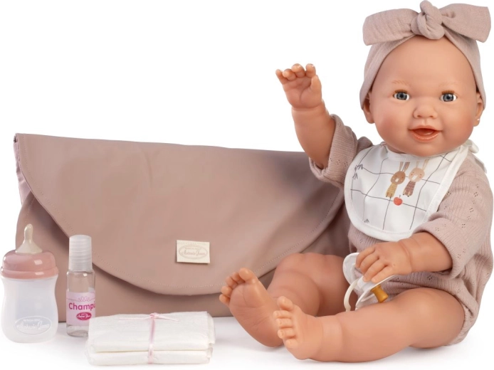 Antonio Juan Mia blinking and peeing realistic baby doll 42 cm