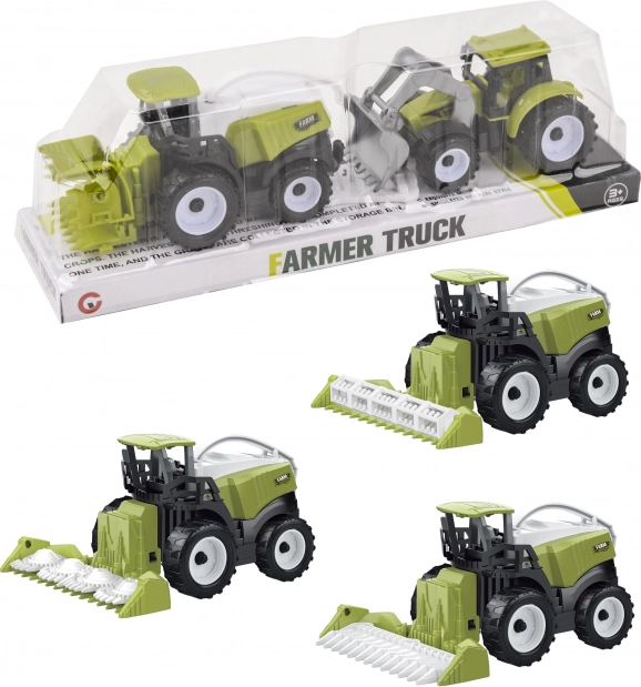 Kombajn s traktorjem na vzvratni pogon