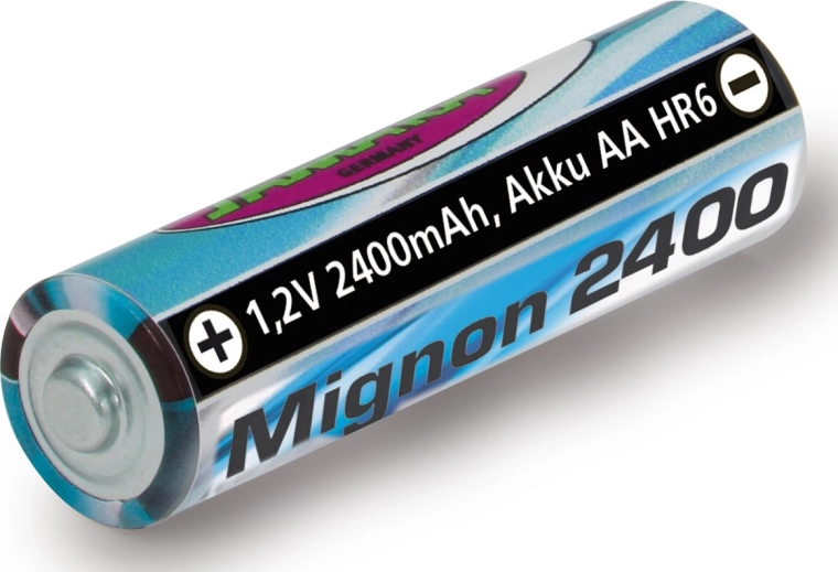 Polnilna baterija Jamara AA (HR6) NiMH 2400 mAh 1,2 V – 1 kos