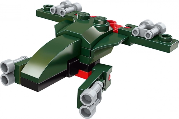 Qman Squros 3v1 bojno letalo Batwings – mini sestavljanka
