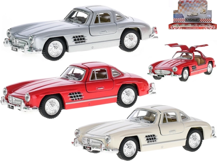 Kovinski model avtomobila Mercedes‑Benz 300 SL 1954 1:36 Kinsmart