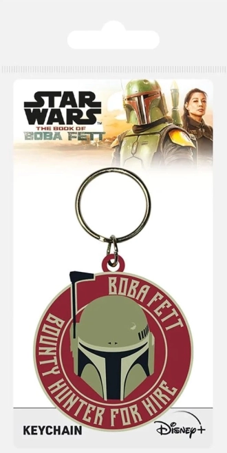 Gumijasti obesek za ključe Star Wars Boba Fett