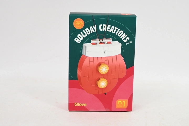 IM.MASTER Christmas building set glove (57 pieces)
