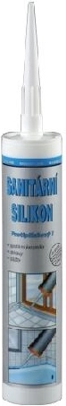Sanitarni silikon SILVER LINE bel 280 ml