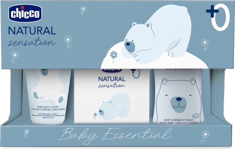 Chicco darilni komplet Natural Sensation Baby Essential 0m+