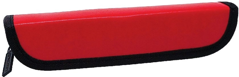 Majhno umetno usnjeno etui s 4 zankami, rdeče