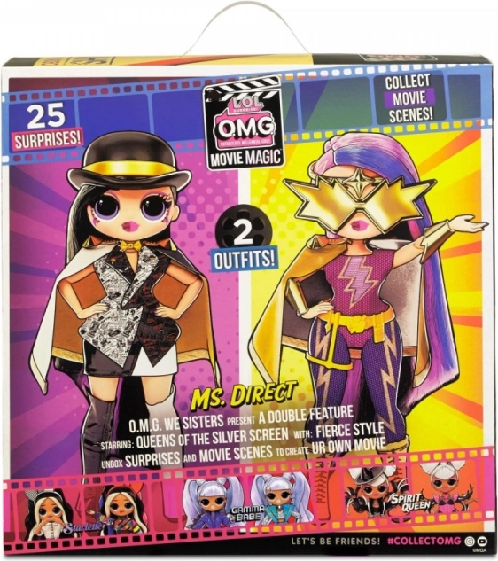 Punčka L.O.L. Surprise OMG Movie Magic, Ms. Direct