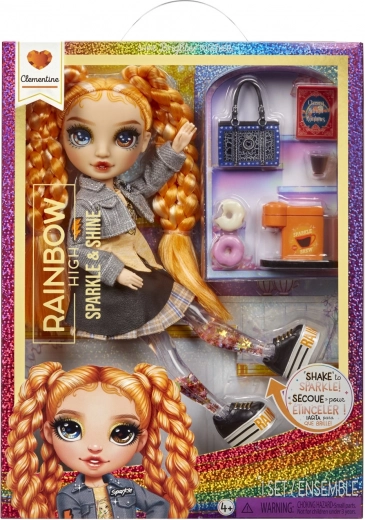punčka RAINBOW HIGH Sparkle & Shine Clementine