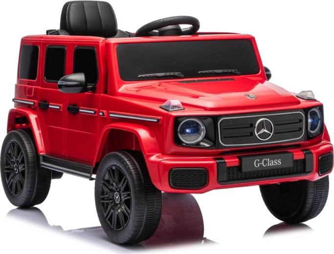 Električni avtomobilček Mercedes G 4x4 24 V, rdeč