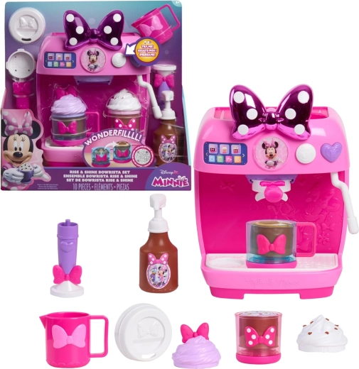 Just Play Disney Minnie Mouse baristični set – otroški kavni aparat