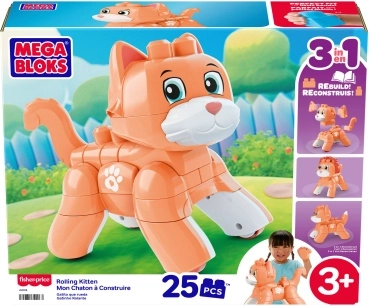 Mega Bloks gradbeni set mucek 3 v 1