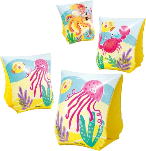 Napihljive plavalne rokavčke z morskimi motivi 23 × 15 cm INTEX