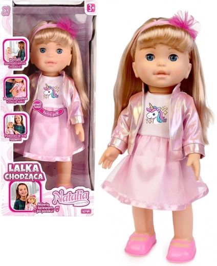 Hodeča punčka Natalia 40 cm