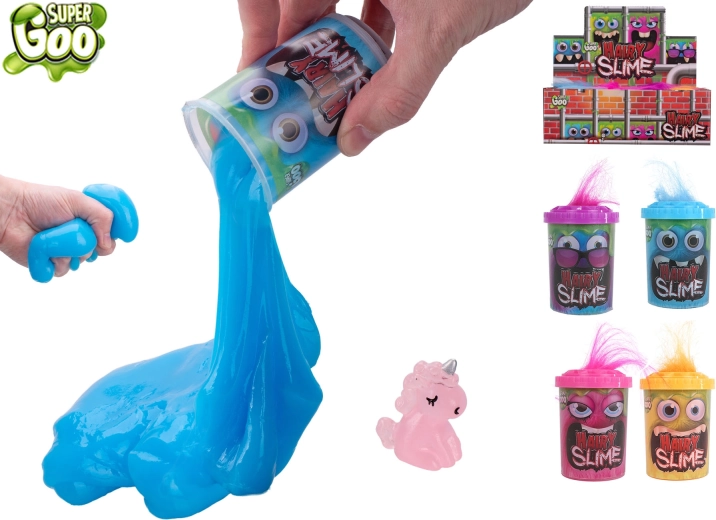 Super Goo sluz – kosmato pošast 8 cm, 100 g