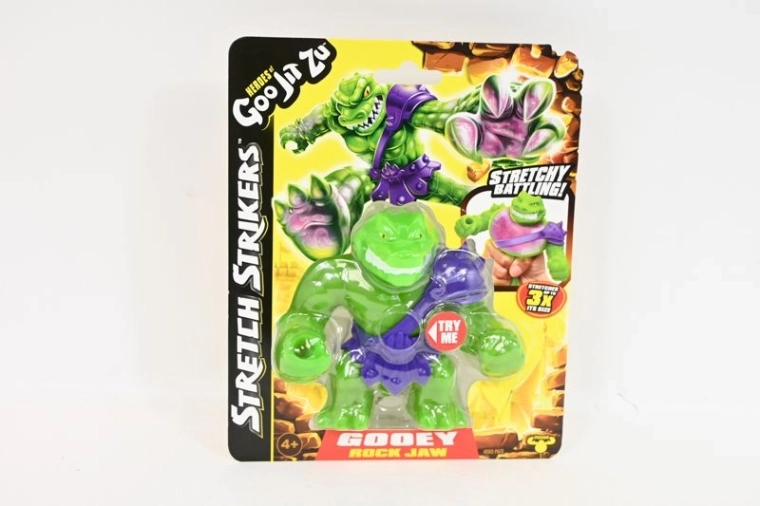Goo Jit Zu Rock Jaw Stretch Strikers – raztegljiva figurica
