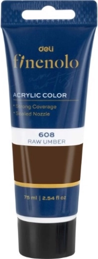 Akrilna barva 75 ml rjava