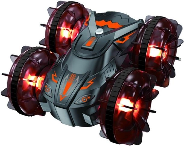 Drivero RC amfibijsko terensko vozilo – oranžni daljinsko vodeni avto za vodo in teren