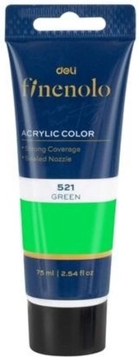 Akrilna barva svetlo zelena 75 ml