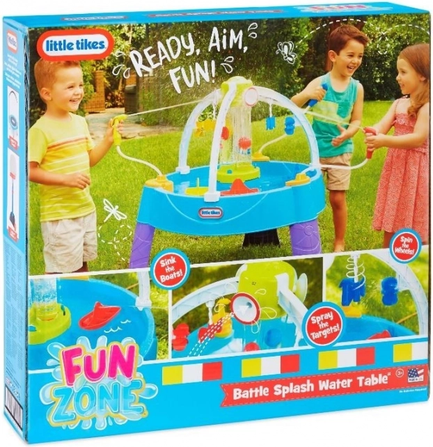 Vodna igralna miza Little Tikes Fun Zone – Vodna bitka